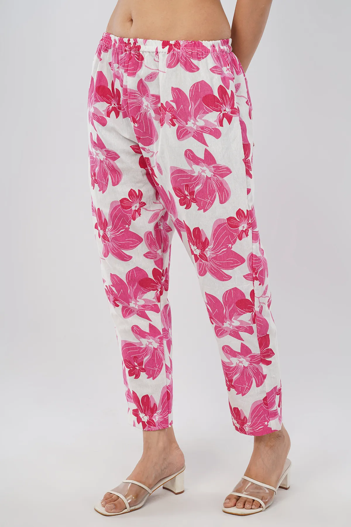 IL FILO Women’s Afghani Pink Cotton Blend Co-Ord Set | Comfortable Daily Wear & Office Wear Outfit - Image 6